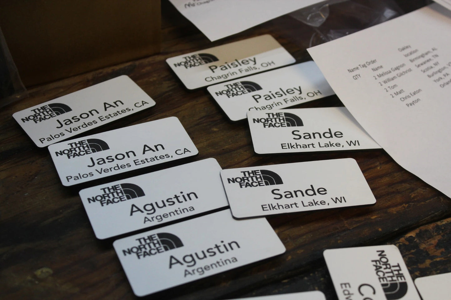 Name Tags