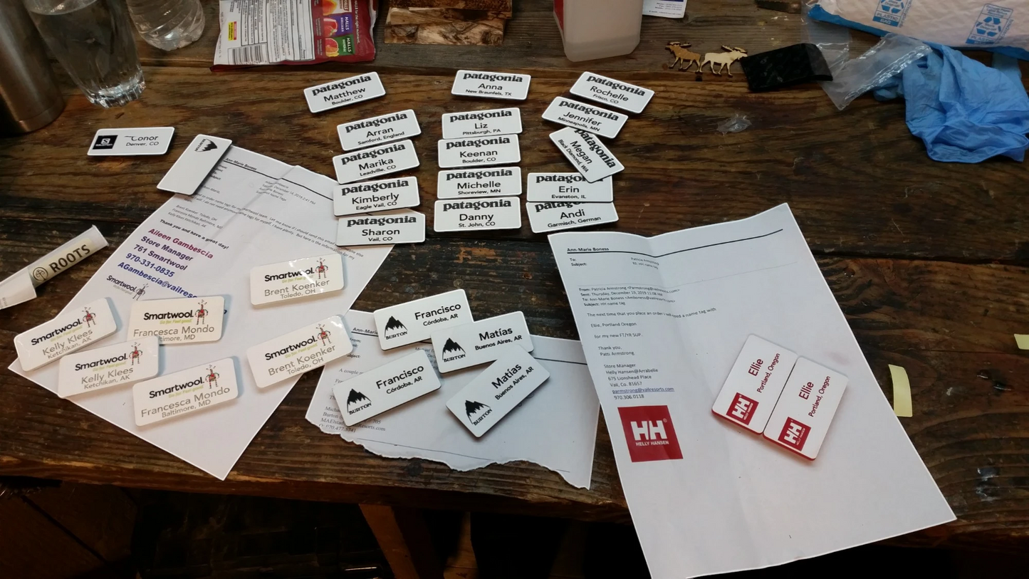 Name Tags