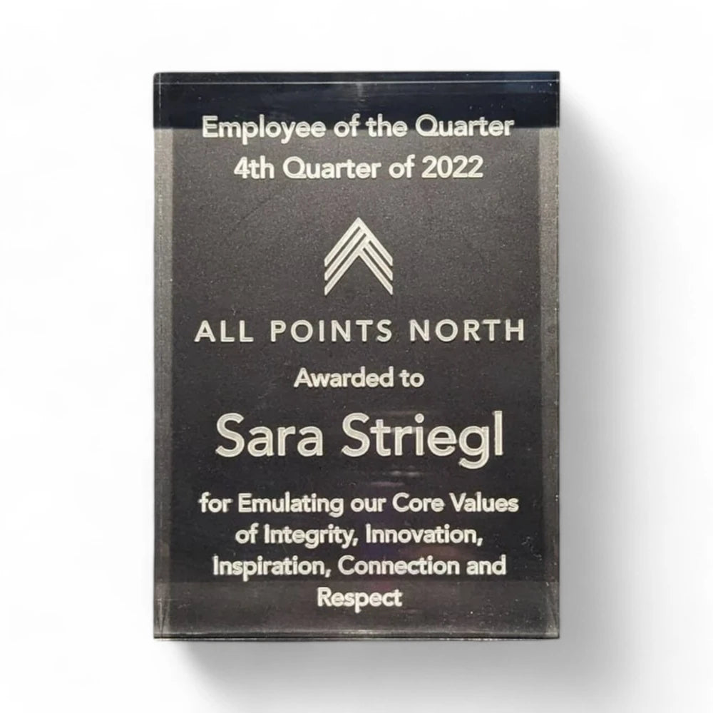 Corporate, business, personal award.