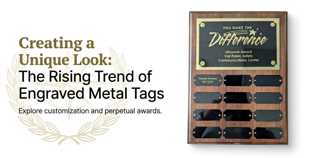 Creating a Unique Look: The Rising Trend of Engraving Metal Plate