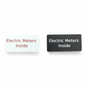 Electric meter tags for Construction sites and Realtors.