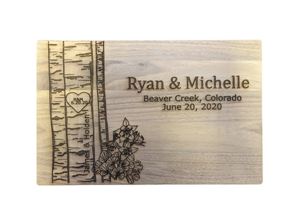 Wedding birthday engraved kitchen accessory customized gift.